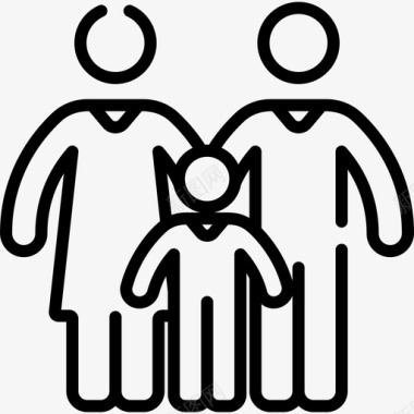 家庭保险9直系亲属图标图标