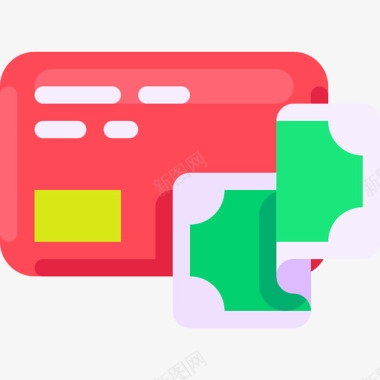 信用卡电子商务69持平图标图标