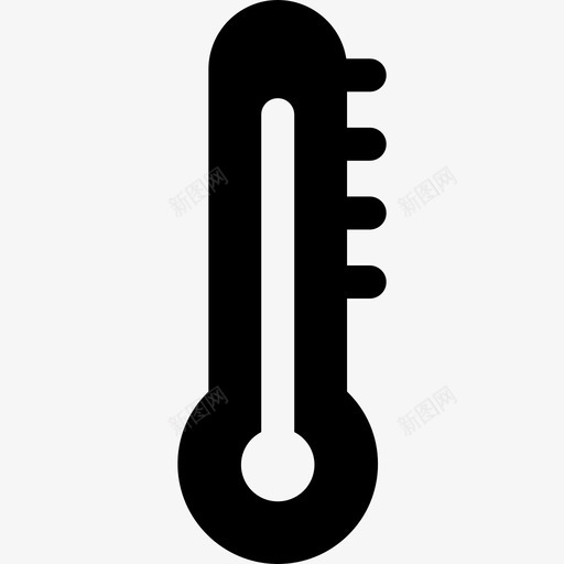 温度计夏季15充满图标svg_新图网 https://ixintu.com 充满 夏季15 温度计