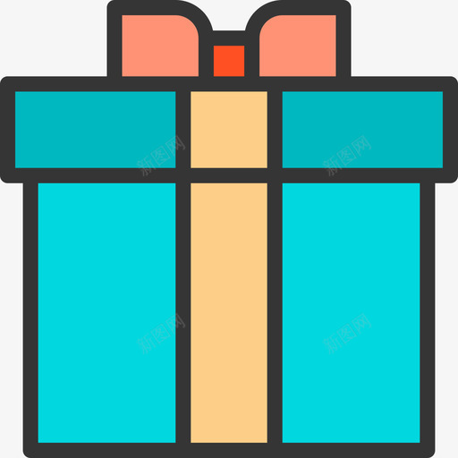 礼品购物91线性颜色图标svg_新图网 https://ixintu.com 礼品 线性颜色 购物91