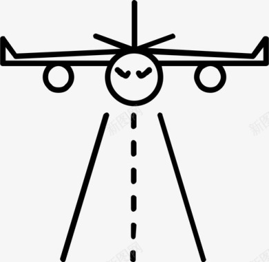飞机航空公司机场图标图标