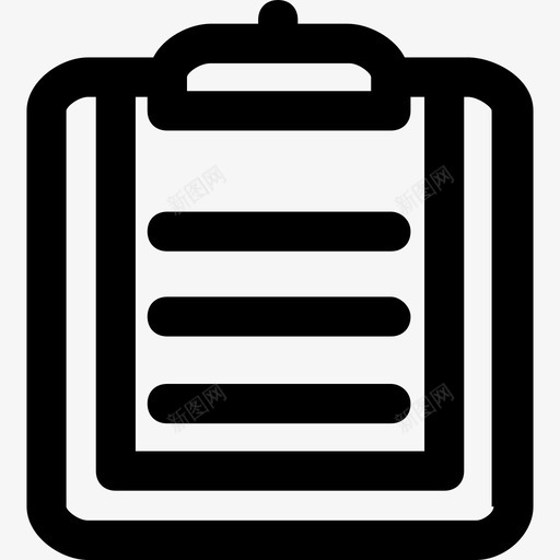 纸张办公和商务10号线32px图标svg_新图网 https://ixintu.com 办公和商务10号线32px 纸张
