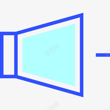 音量减小多媒体和娱乐线性颜色图标图标