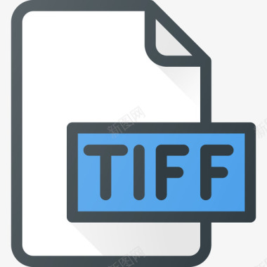 Tiff文件4线性颜色图标图标
