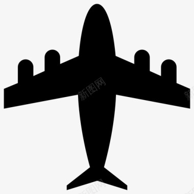 航班空客飞机图标图标