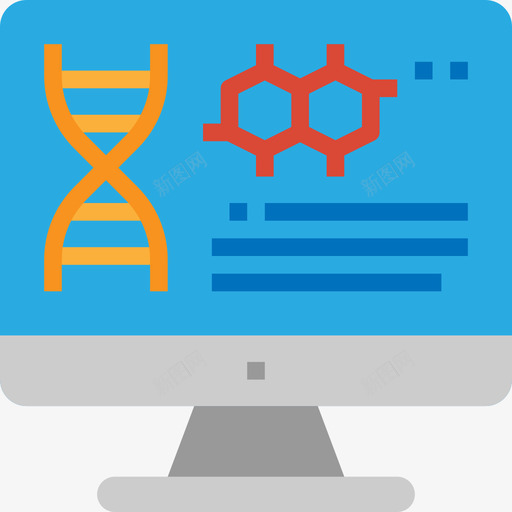 遗传学科学48平坦图标svg_新图网 https://ixintu.com 平坦 科学48 遗传学
