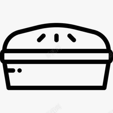 馅饼面包店13直系图标图标
