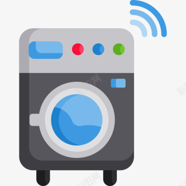 洗衣机物联网34平板图标图标