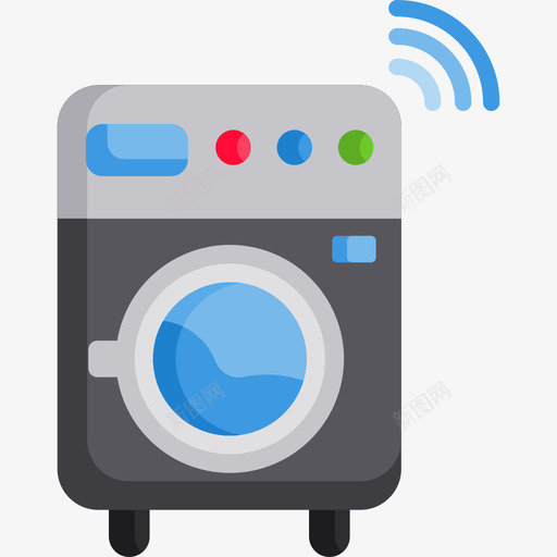 洗衣机物联网34平板图标svg_新图网 https://ixintu.com 平板 洗衣机 物联网34