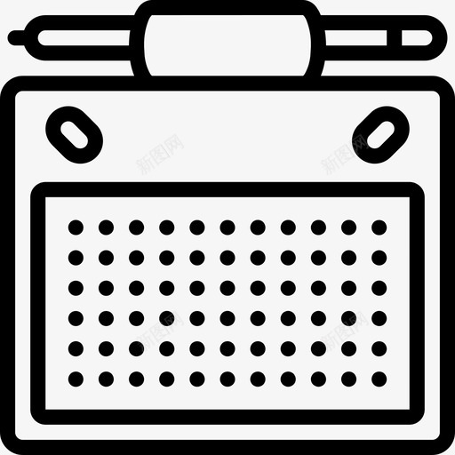 图形板pc组件2线性图标svg_新图网 https://ixintu.com pc组件2 图形板 线性