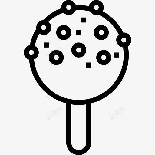 冰淇淋甜食和糖果直系图标svg_新图网 https://ixintu.com 冰淇淋 甜食和糖果 直系