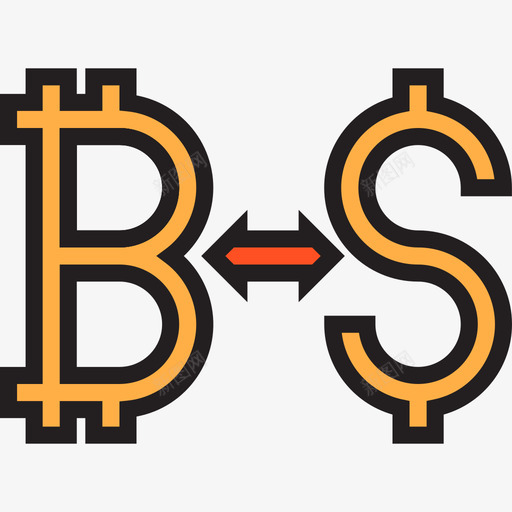 交换比特币39线性颜色图标svg_新图网 https://ixintu.com 交换 比特币39 线性颜色