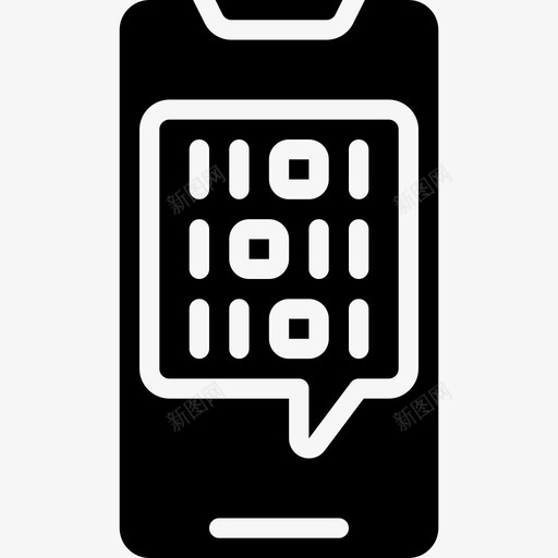 智能手机人工智能23填充图标svg_新图网 https://ixintu.com 人工智能23 填充 智能手机