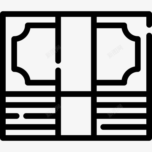 金钱图标实物资产18线性svg_新图网 https://ixintu.com 实物资产18 线性 金钱图标