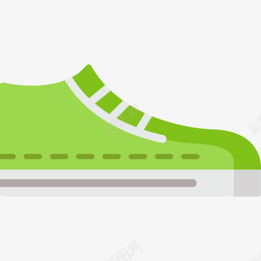 运动鞋滑板8平底鞋图标图标