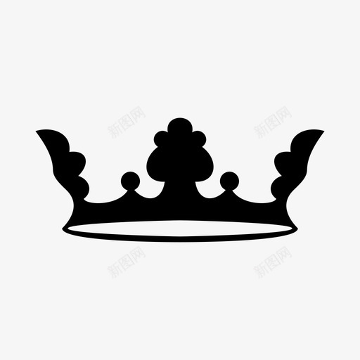 皇冠国王贵族图标svg_新图网 https://ixintu.com 国王 皇冠 皇冠偶像 皇室 贵族