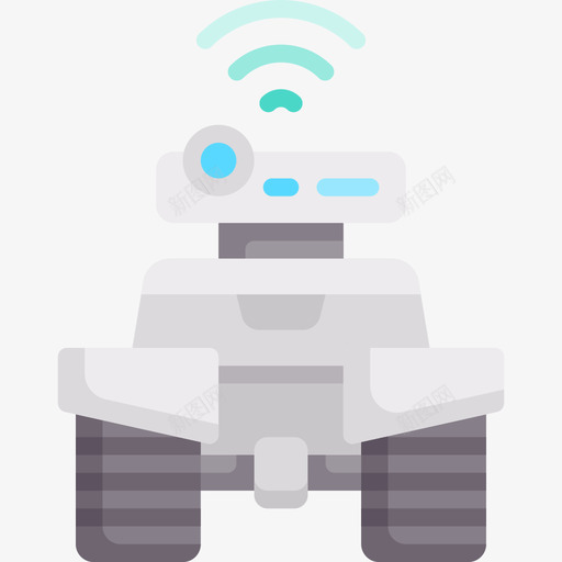 机器人未来技术14平面图标svg_新图网 https://ixintu.com 平面 未来技术14 机器人