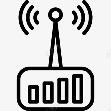Wifi酒店89线性图标图标