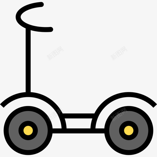 自行车婴儿55直线颜色图标svg_新图网 https://ixintu.com 婴儿55 直线颜色 自行车