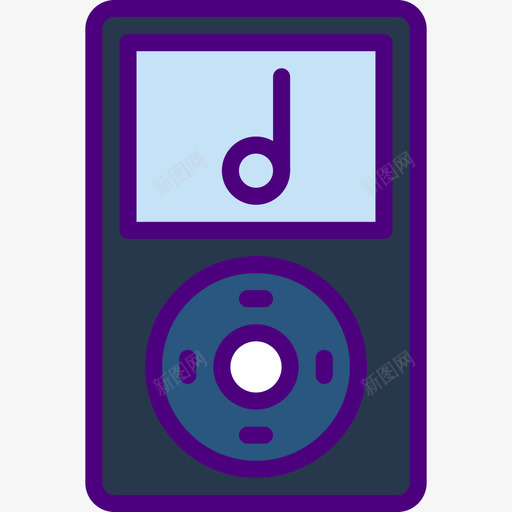 Ipod音乐和乐器6线性颜色图标svg_新图网 https://ixintu.com Ipod 线性颜色 音乐和乐器6