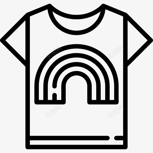 衬衫worldpride2直纹图标svg_新图网 https://ixintu.com worldpride2 直纹 衬衫