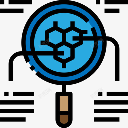 细胞科学47线性颜色图标svg_新图网 https://ixintu.com 科学47 线性颜色 细胞