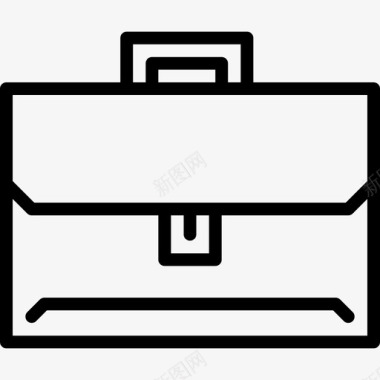 手提箱商务和金融49直系图标图标