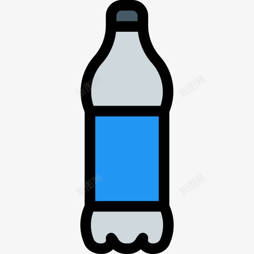 水瓶饮料7线性颜色图标svg_新图网 https://ixintu.com 水瓶 线性颜色 饮料7