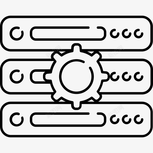 服务器设备20线路128px图标svg_新图网 https://ixintu.com 服务器 线路128px 设备20