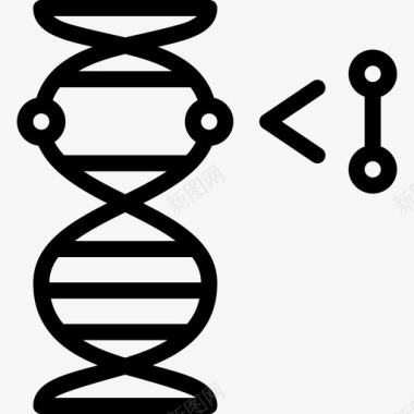 Dna技术42线性图标图标