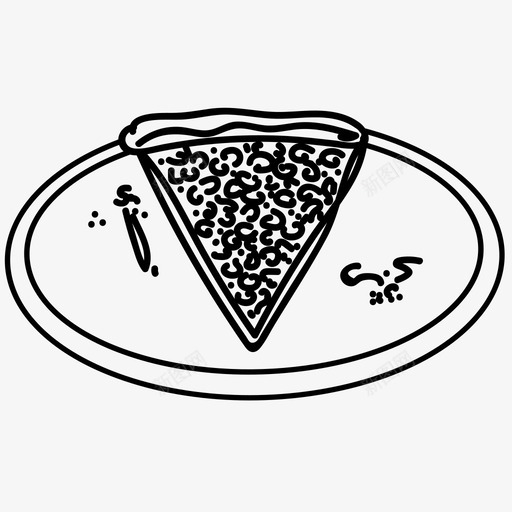 披萨盘巴西烹饪图标svg_新图网 https://ixintu.com 巴西 意大利 披萨盘 比萨店项目 烹饪 食品