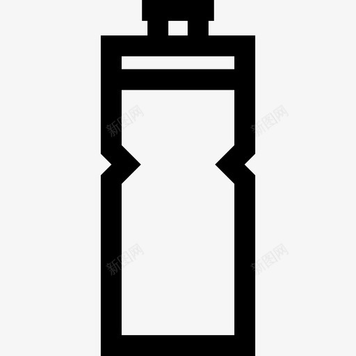 水瓶活跃生活方式3直线型图标svg_新图网 https://ixintu.com 水瓶 活跃生活方式3 直线型