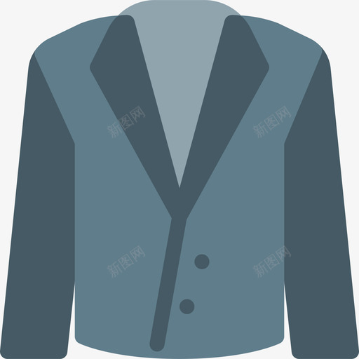 外套衣服和附件3平的图标svg_新图网 https://ixintu.com 外套 平的 衣服和附件3