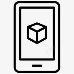 3最新口子d456163d技术抽象技术几何形状图标高清图片