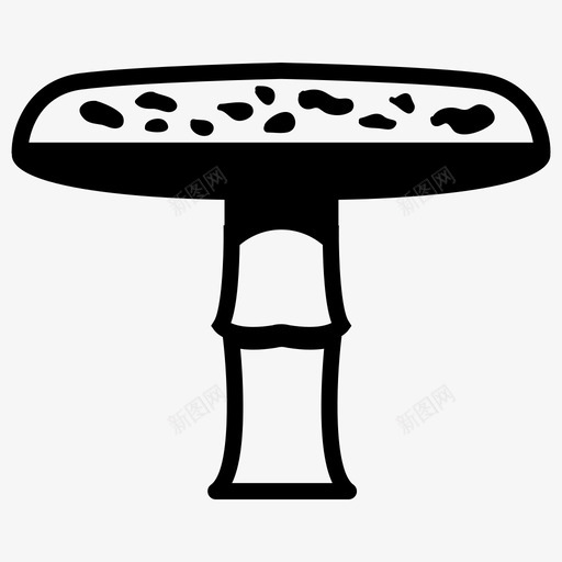 蘑菇鹅膏死的图标svg_新图网 https://ixintu.com 森林 死的 真菌 蘑菇 鹅膏