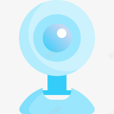 网络摄像头家用电器6蓝色图标图标