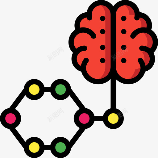 人工智能人工智能20线性颜色图标svg_新图网 https://ixintu.com 人工智能 人工智能20 线性颜色