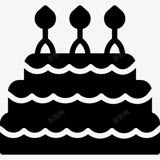 生日蛋糕派对29填充图标svg_新图网 https://ixintu.com 填充 派对29 生日蛋糕
