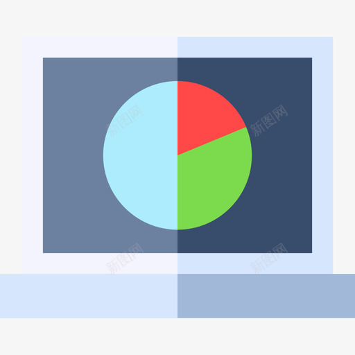 分析业务204扁平图标svg_新图网 https://ixintu.com 业务204 分析 扁平