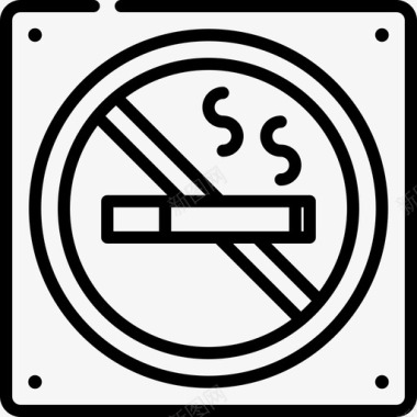 禁止吸烟29号博物馆直系图标图标
