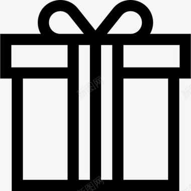 礼品webessentials10线性图标图标