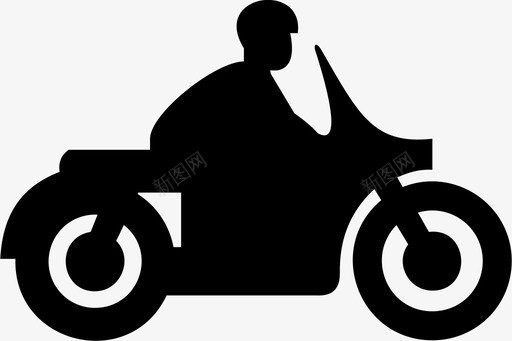 汽车摩托车运动自行车图标图标