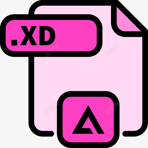 Xd文件颜色线颜色图标svg_新图网 https://ixintu.com Xd 文件颜色 线颜色