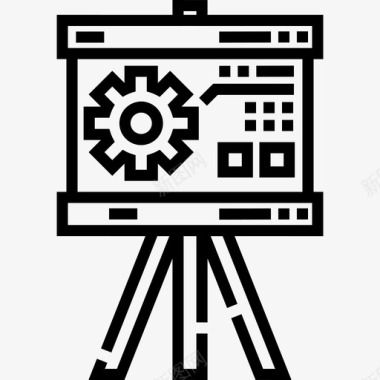 演示工程16线性图标图标