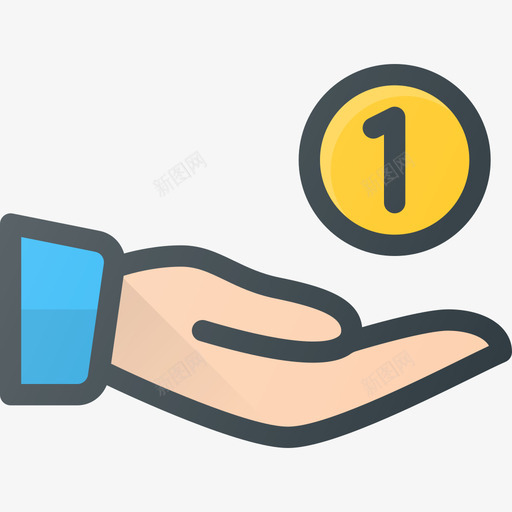 金融货币货币3线颜色图标svg_新图网 https://ixintu.com 线颜色 货币货币3 金融
