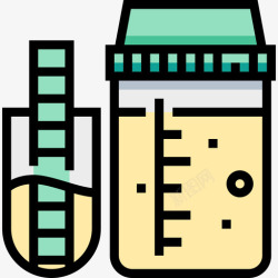 尿液检查尿液健康检查线颜色图标高清图片