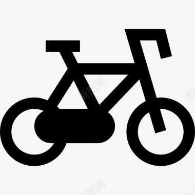 自行车生态111充气图标图标