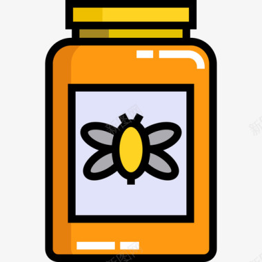 蜂蜜农业2原色图标图标