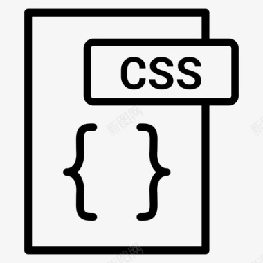 css文件编程web图标图标