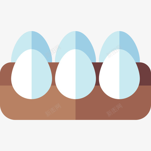 鸡蛋面包房8扁平图标svg_新图网 https://ixintu.com 扁平 面包房8 鸡蛋